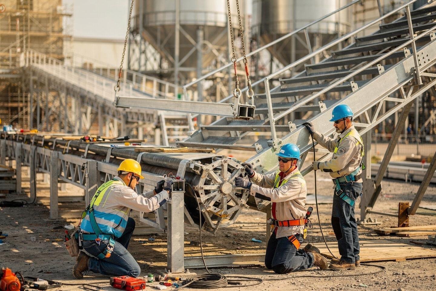 Besondere Leistungen im Anlagenbau und der Industriemontage – Skfördertechnik